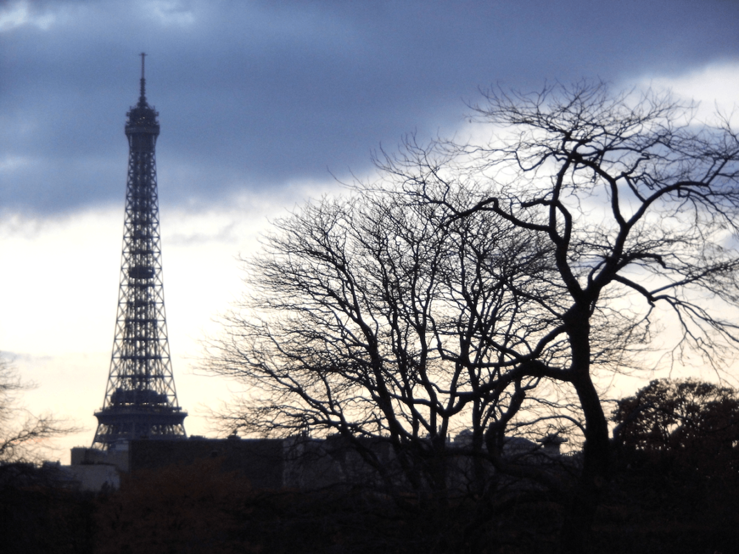 Atardecer en París