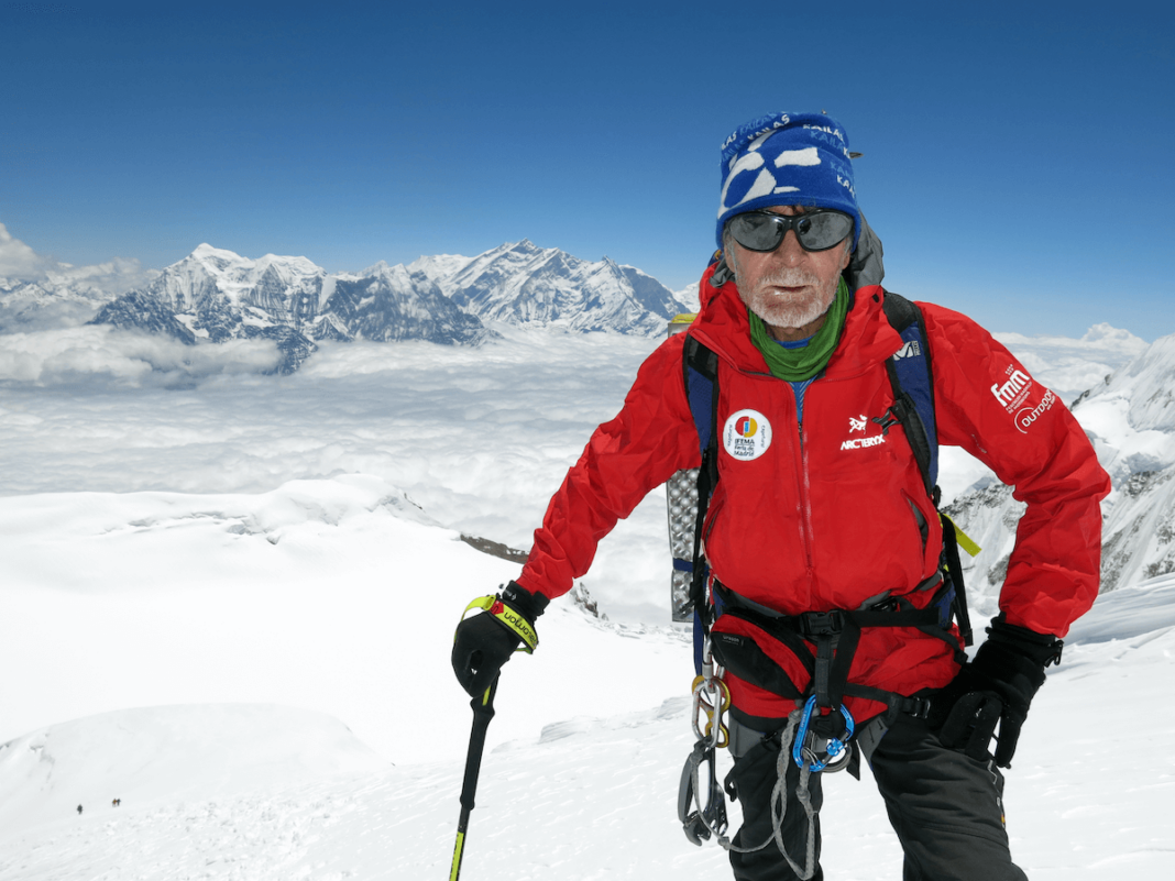 Carlos Soria, alpinista de 82 años