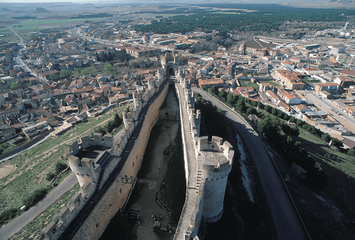 Castillo de Peñafiel, en la provincia de Valladolid