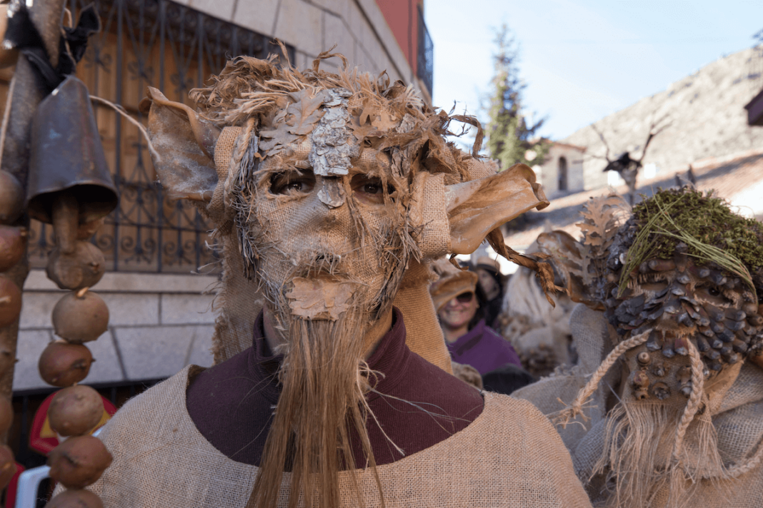 Mascarada de los Harramachos, en la provincia de Ávila