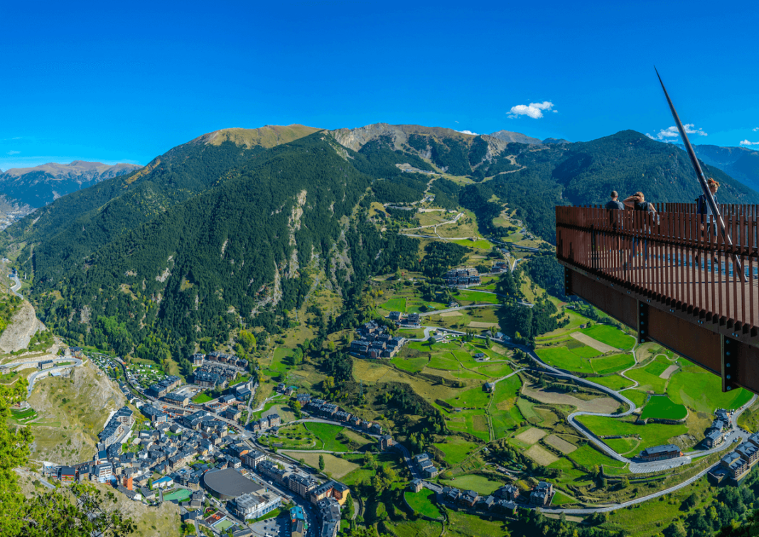 Mirador del Roc del Quer en Andorra