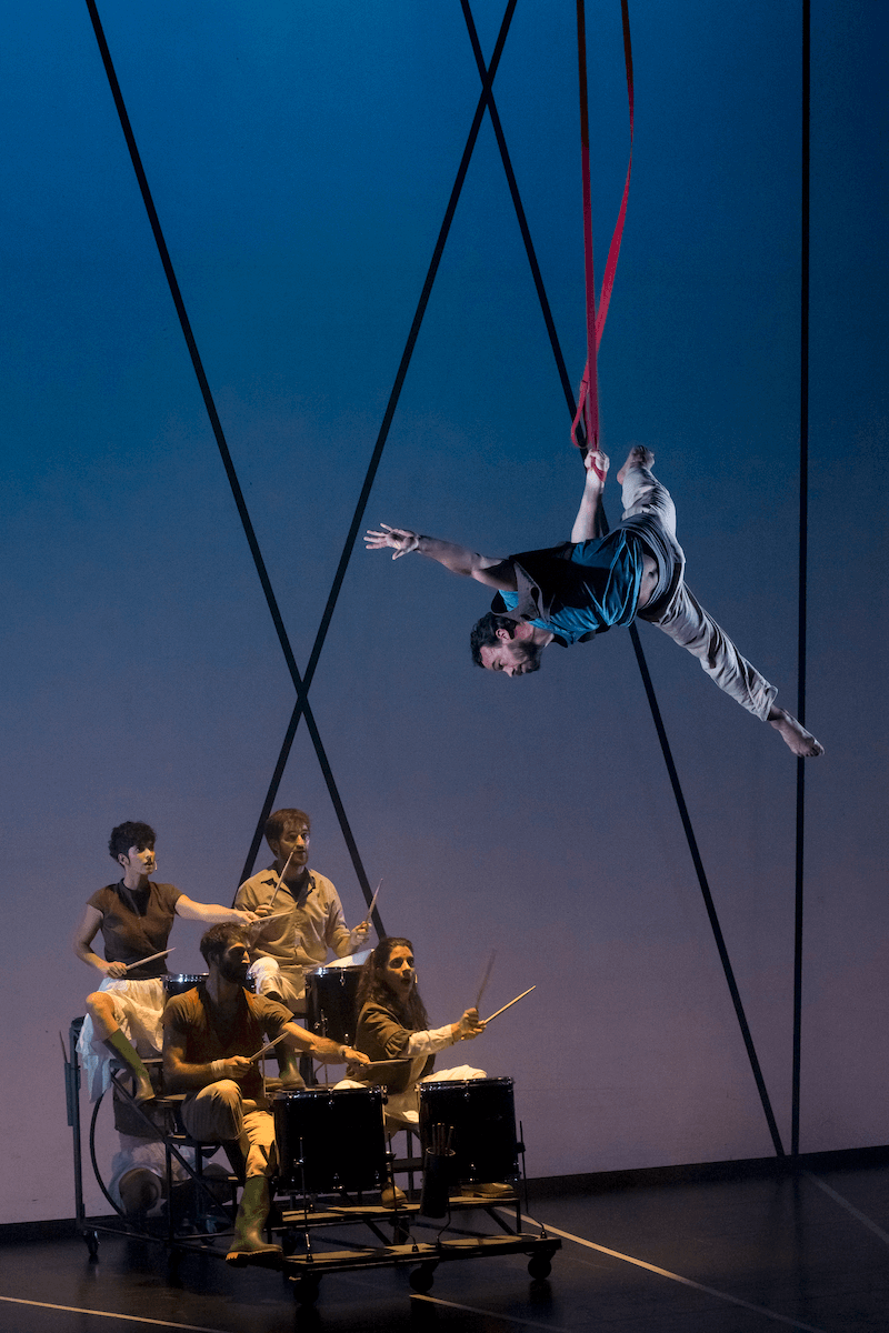 Espectáculo de música y circo