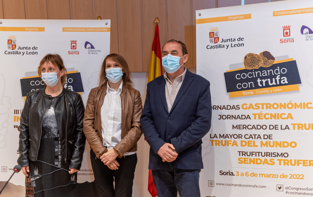 Presentación del nuevo concurso de cocina con trufa en Soria