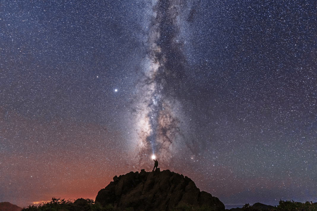 Avistamiento de estrellas en La Palma, España