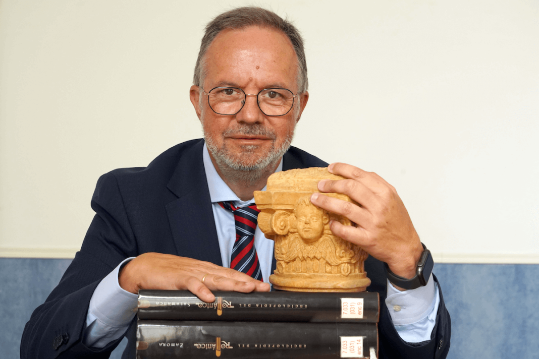 Ignacio Fernández Sobrino, presidente de la Fundación Santa María La Real
