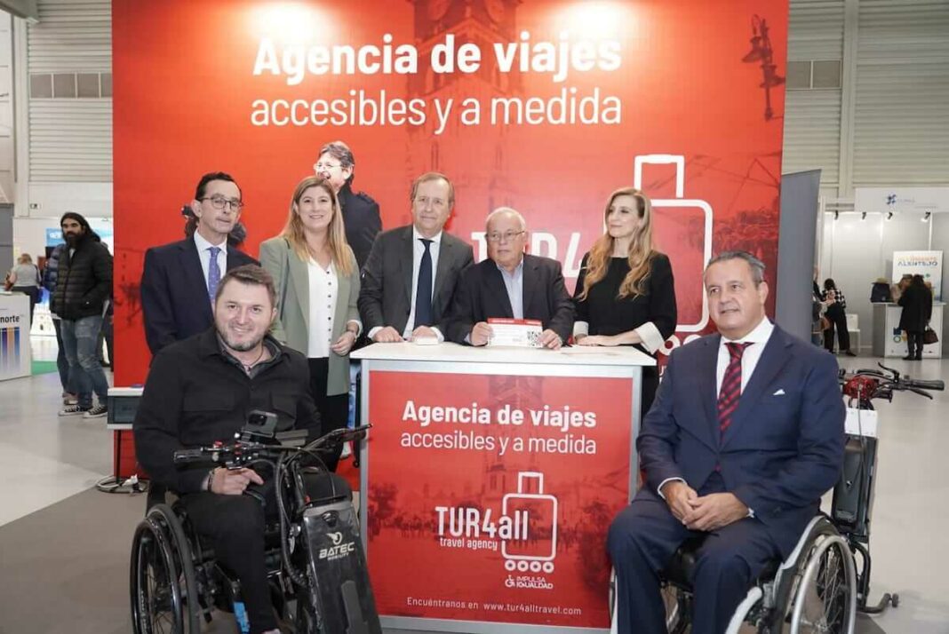 Espacio de agencias accesibles en Intur 2023
