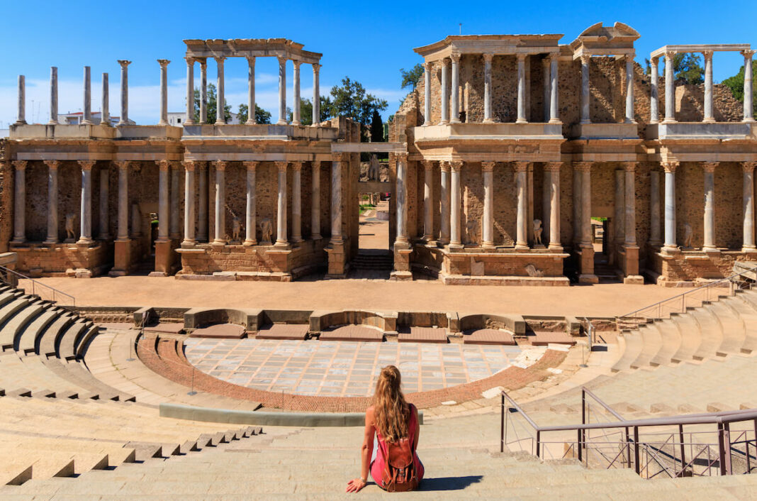 Merida-anfiteatro ok Anfiteatro de Mérida, uno de los vestigios del Imperio Romano que mejor se conservan en España