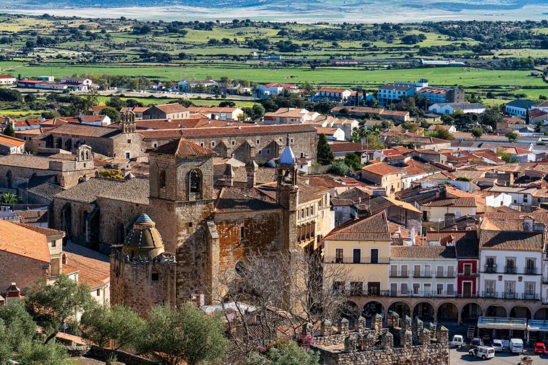 Vista general del pueblo de Trujillo, Cáceres