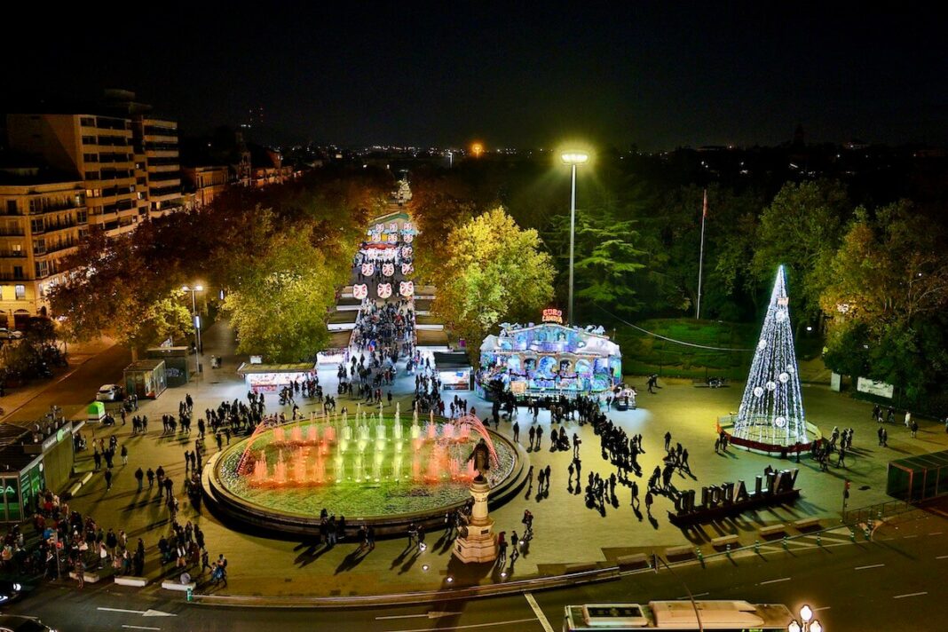 Valladolid-navidad Iluminación navideña en Valladolid, en diciembre de 2023