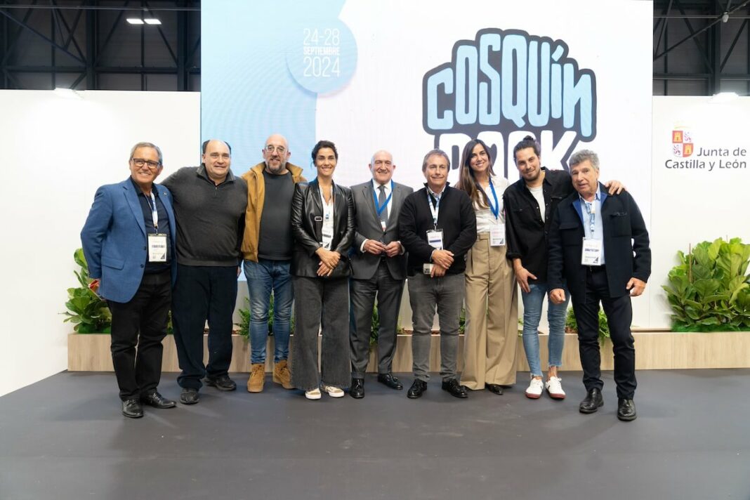 El alcalde de Valladolid, Jesús Julio Carnero, en la presentación del festival de música latinoamericana 'Cosquín Rock', en Fitur 2024