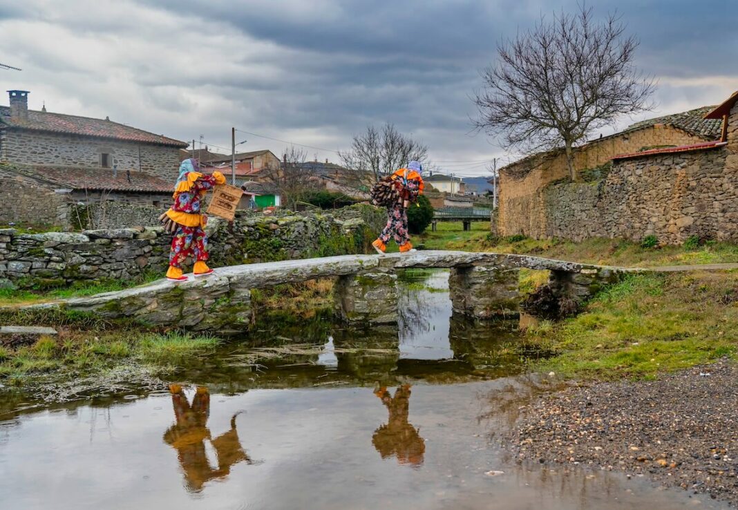 Carnaval de Villanueva de Valrojo, en la provincia de Zamora