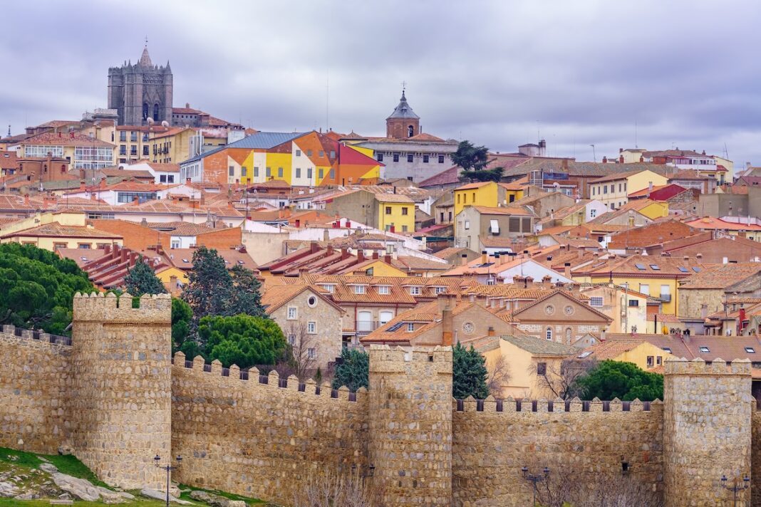 La ciudad amurallada de Ávila