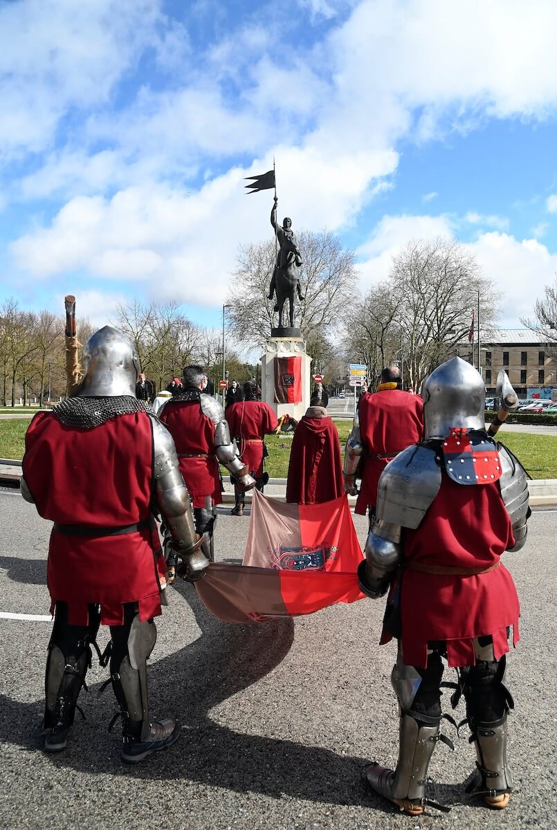 Burgos homenajea a su fundador, el conde Diego Porcelos