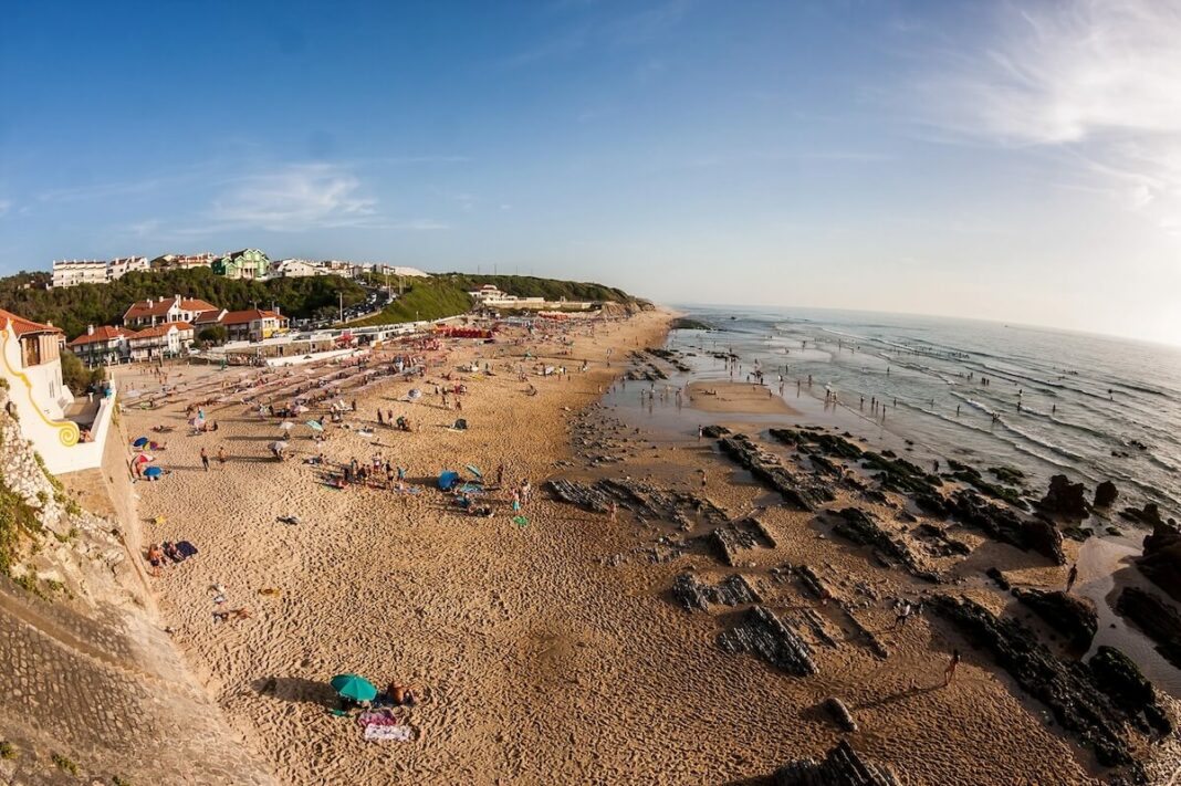 Playa de Sao Pedro Moel, en el Centro de Portugal