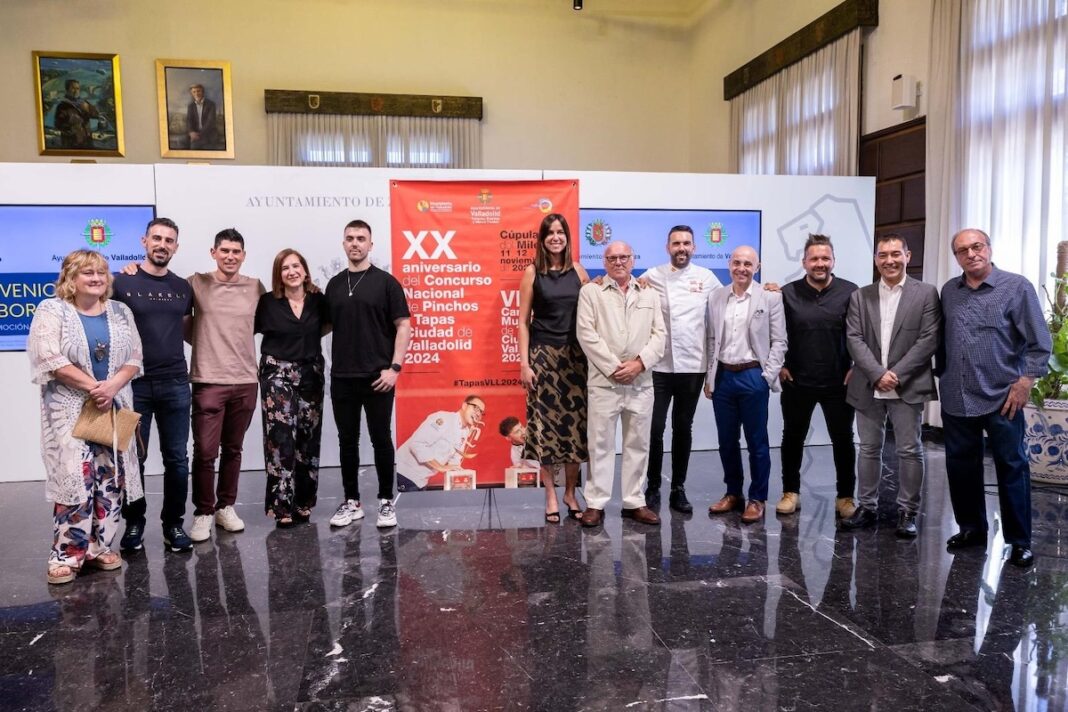 Presentación de Valladolid como capital mundial de la tapa en la ciudad de Zaragoza